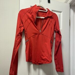 lululemon athletica Red Muscle Tee